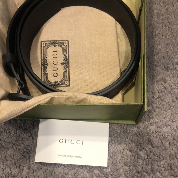 Brand new Gucci black belt just bought - Picture 7 of 7